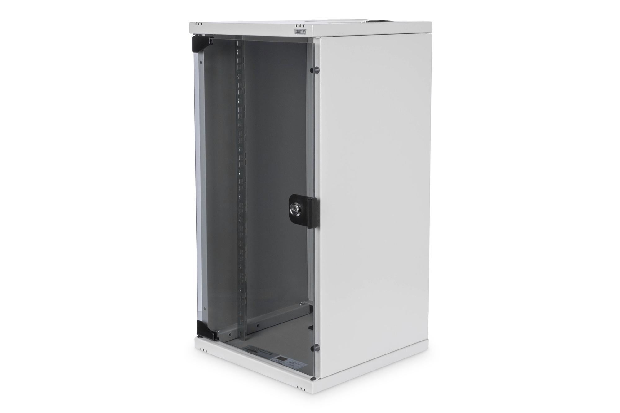 Digitus 12HE 10"-Wandgehäuse RAL 7035 grau