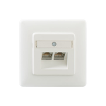 Rutenbeck 136112070 socket-outlet RJ-45 White