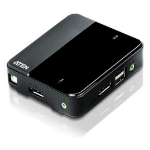 ATEN CS782DP KVM switch Black