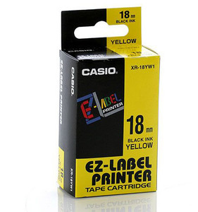 Casio XR-18YW1 label-making tape