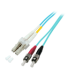 EFB Elektronik O0313.2 Glasvezel kabel 2 m LC ST OM3 Turkoois