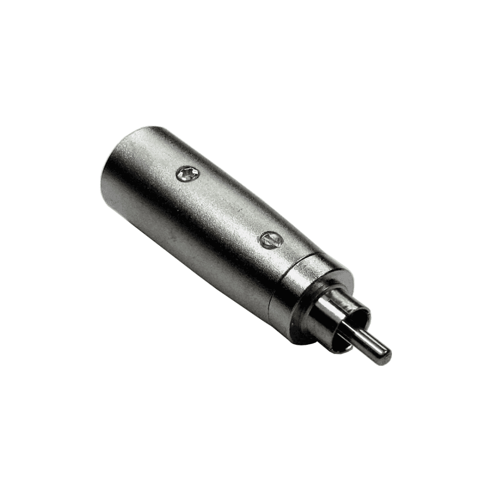 Cables Direct Men's Gold 3XLr-Mmrca Cable Gender Changer Rca Xlr Metallic