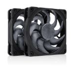 Noctua NF-A12x25 G2 PWM Sx2-PP chromax.black Computer case Fan 12 cm 2 pc(s)