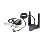 StarTech.com PAX2235-WIFI-6E-CARD network card Internal WLAN / Bluetooth 2400 Mbit/s