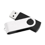 MediaRange MR908NTRL USB flash drive 8 GB USB Type-A 2.0 Black, Silver