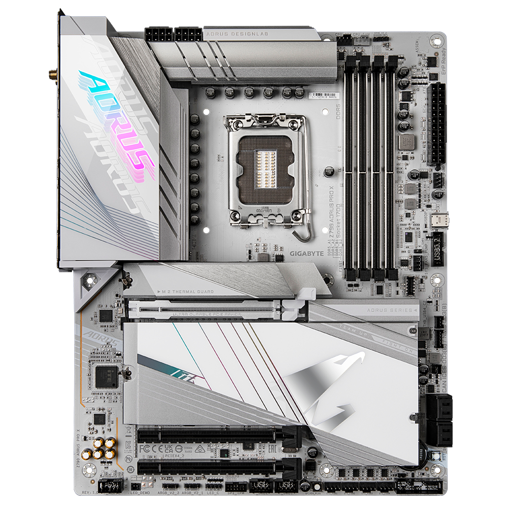 Image of AORUS Z790 PRO X motherboard Intel Z790 LGA 1700 ATX