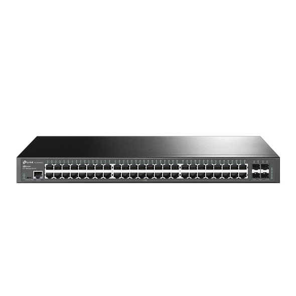 Image of TP-Link JetStream 48-Port Gigabit L2+ Managed Switch with 4 10GE...