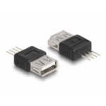 DeLOCK 66653 USB grafische adapter Zwart, Zilver