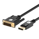 Techly ICOC-DSP-C12-020P video cable adapter 2 m DisplayPort DVI Black