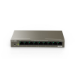 Tenda TEG1109P-8-102W network switch Unmanaged Gigabit Ethernet (10/100/1000) Power over Ethernet (PoE) Grey