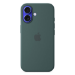 Apple iPhone 16 Silicone Case with MagSafe - Lake Green