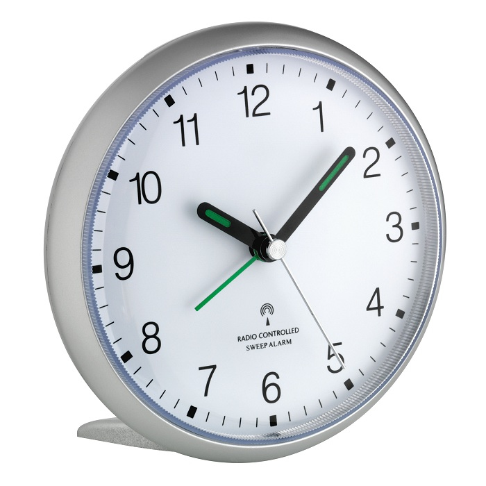 Image of TFA-Dostmann 60.1506 - Mechanical alarm clock - Grey - Analog -...