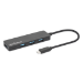 Manhattan USB-C Dock/Hub, Ports (4): USB-A (x4), 5 Gbps (USB 3.2 Gen1 aka USB 3.0), External Power Supply Not Needed, Universal for all devices, SuperSpeed USB, Black, Three Year Warranty, Equivalent to HB30CM4AB