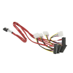 Supermicro CBL-0309L Serial Attached SCSI (SAS) cable 0.6 m Red