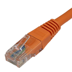 Cablenet CNL 100PK 2M C5e Or UTP PVC 24AWG FMB networking cable