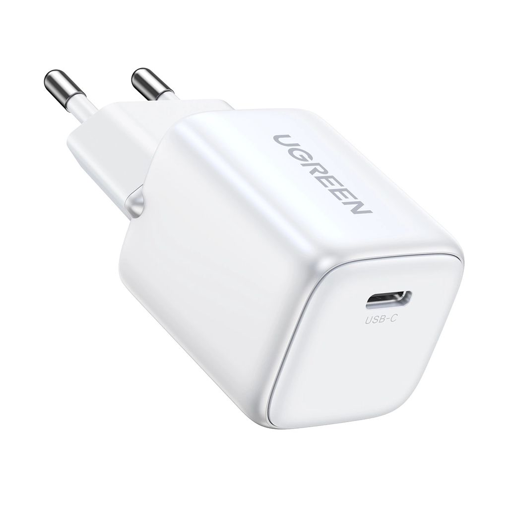 EU Product - Nexode Mini fast charger, GaN USB-C, 30W, PD - White thumbnail