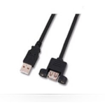 Microconnect USBAAF1PANEL05 USB cable USB 2.0 0.5 m USB A Black  Chert Nigeria