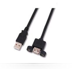 Microconnect 0.5m, USB2.0-A - USB2.0-A USB cable USB A Black