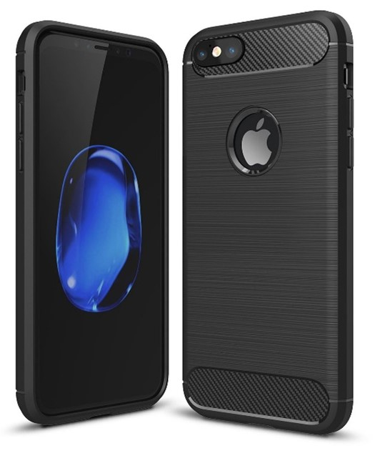 JLC iPhone XR Brushed Silicone Case - Black