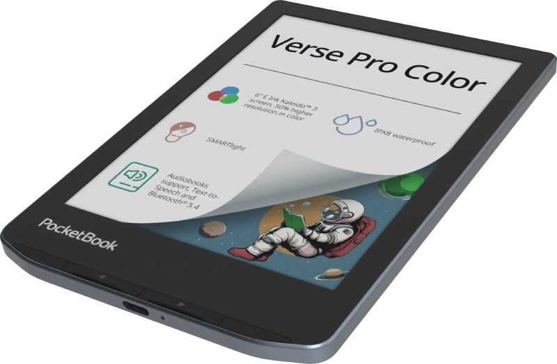 PKB PocketBook Verse Pro Color e-book reader 6" E Ink Kaleido 3 16 GB Wi-Fi Stormy Sea (PB634K3-1-WW)