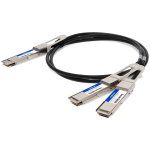 AddOn Networks QSFPDD-400G-2QSFP56-PDAC1M-AO InfiniBand/fibre optic cable 39.4" (1 m) QSFP-DD 4x QSFP56 Multicolor