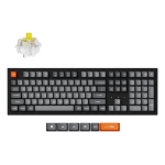 Keychron K10 Max QMK keyboard Universal USB + RF Wireless + Bluetooth US English Black