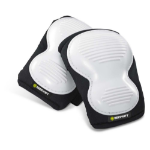 BEESWIFT Poly Ridged Knee Pads White / Black