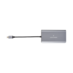 Kramer Electronics KDock-3 Wired USB 3.2 Gen 1 (3.1 Gen 1) Type-C Black, Silver