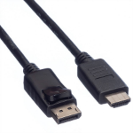 VALUE DisplayPort Cable, DP - HDTV, M/M, 1.5 m