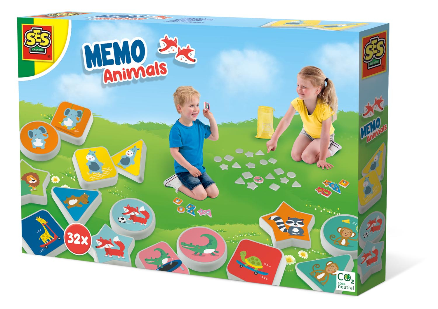 SES Creative Memo animals