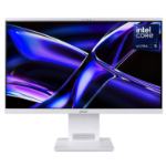 Acer Aspire S24-B All-in-One Desktop - Intel Ultra 5 226V, 16GB, 512GB SSD, Integrated Intel ARC Graphics, 23.8" QHD, Windows 11, White