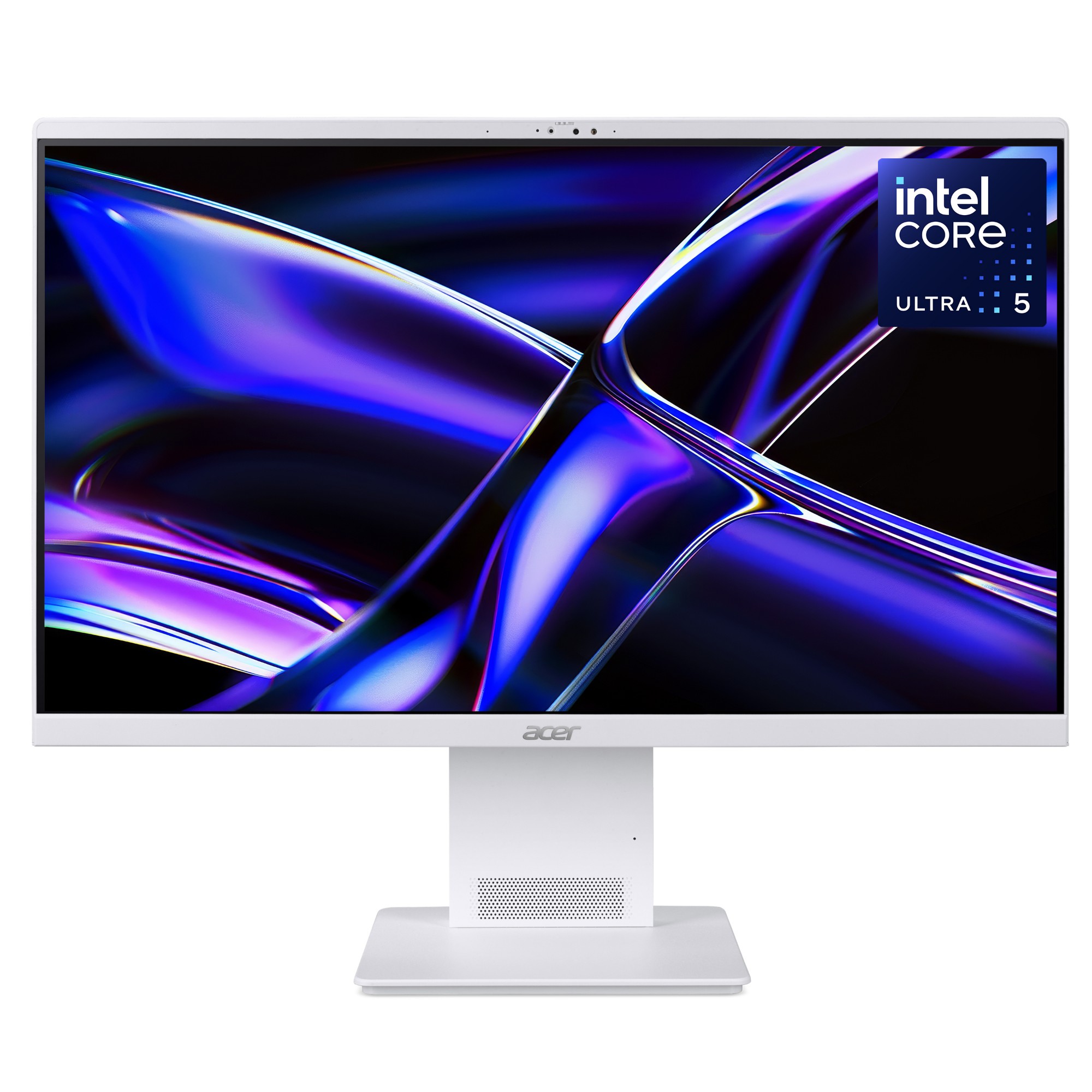 Acer White Aspire S24-B All-In-One Desktop - Intel Ultra 5 226V. 16Gb. 512Gb