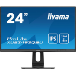 iiyama ProLite XUB2493QSU-B1 computer monitor 60.5 cm (23.8") 2560 x 1440 pixels Wide Quad HD LED Black