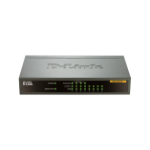 D-Link DES-1008PA network switch Unmanaged Fast Ethernet (10/100) Black Power over Ethernet (PoE)