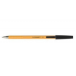 Q-CONNECT KF34046 ballpoint pen Black Stick ballpoint pen Fine 20 pc(s)