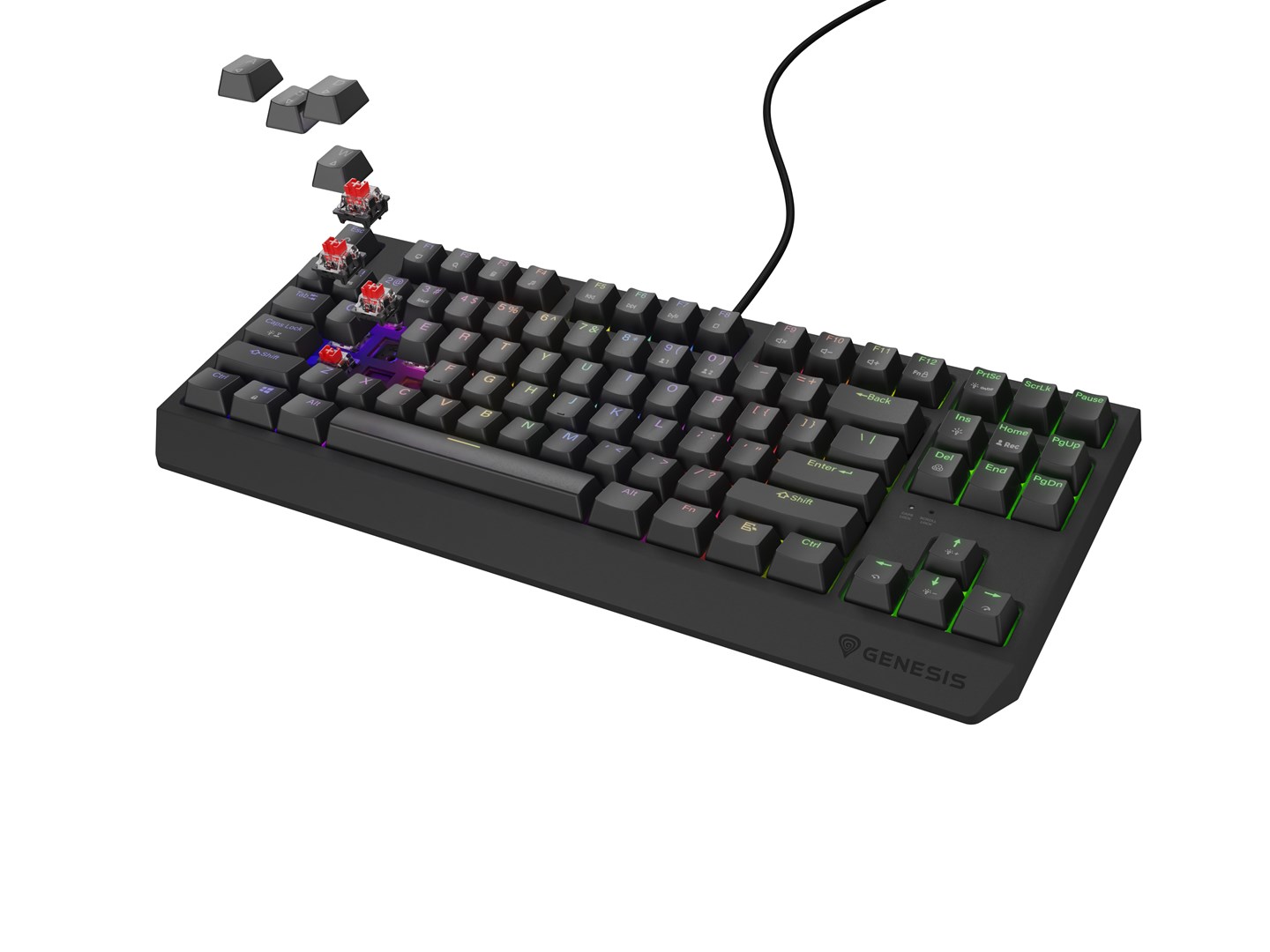 GNS GENESIS Thor 230 TKL Gaming Keyboard