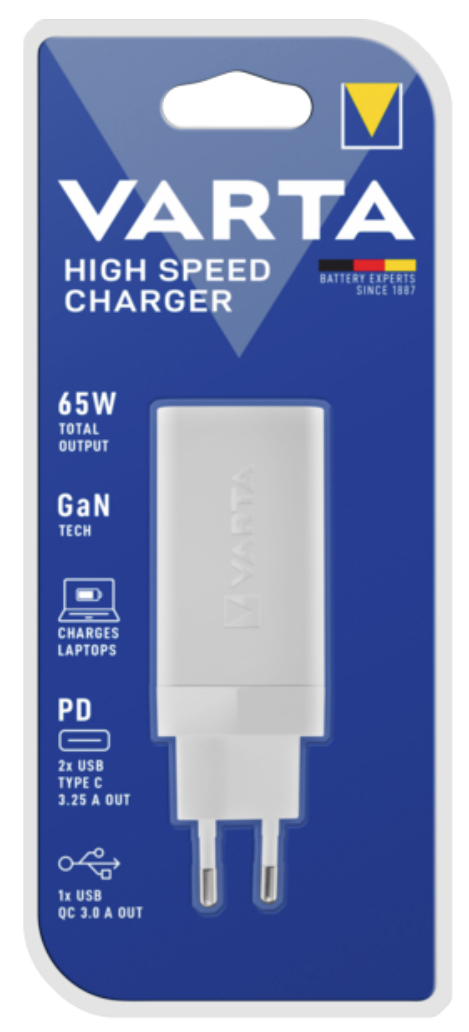 Image of Varta High Speed Charger 65 W Blister