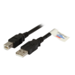 EFB Elektronik K5256SW.1 USB cable 1 m USB 2.0 USB A USB B Black
