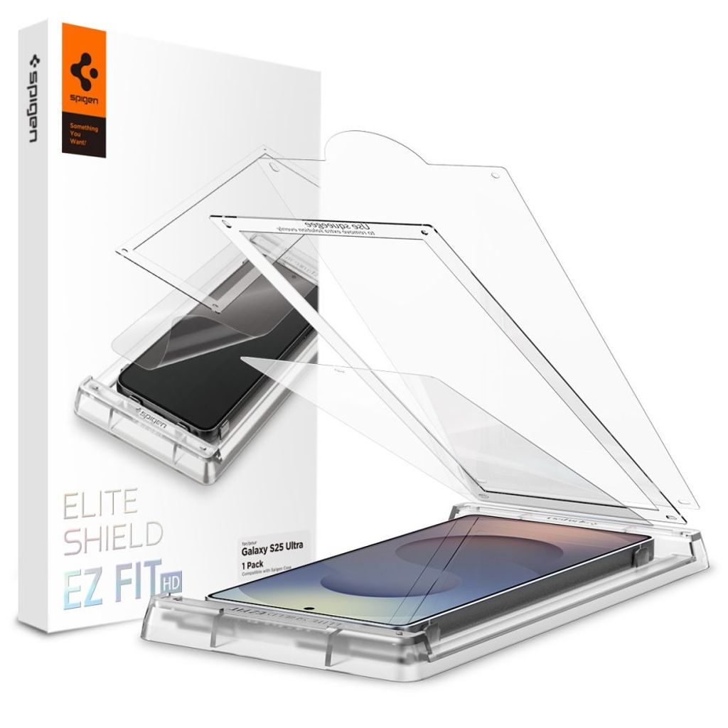 EU Product - Elite Shield EZ FIT Screen Protector for Samsung Galaxy S25 Ultra thumbnail