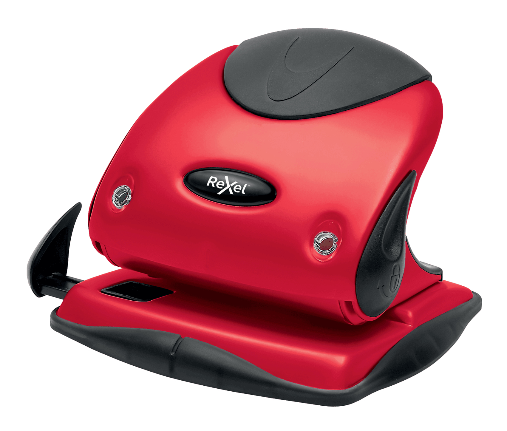 Image of Rexel P225 hole punch 25 sheets Red