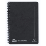 Clairefontaine Europa 10PK Notemaker A5 120 pages 90g paper Black
