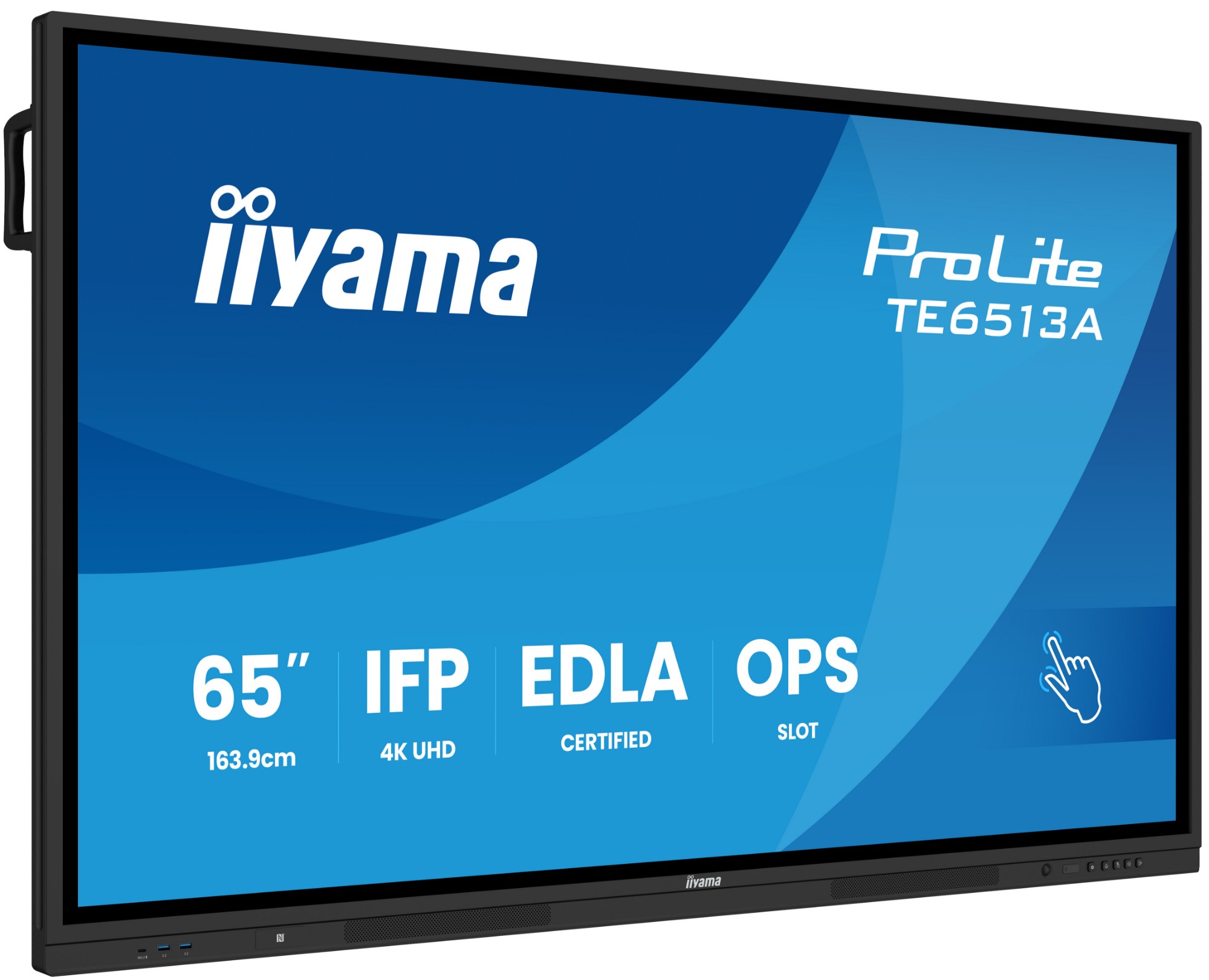 iiyama 65" Google EDLA Certified IFP - Interactive display for seamless integration and collaboration in education and enterprise