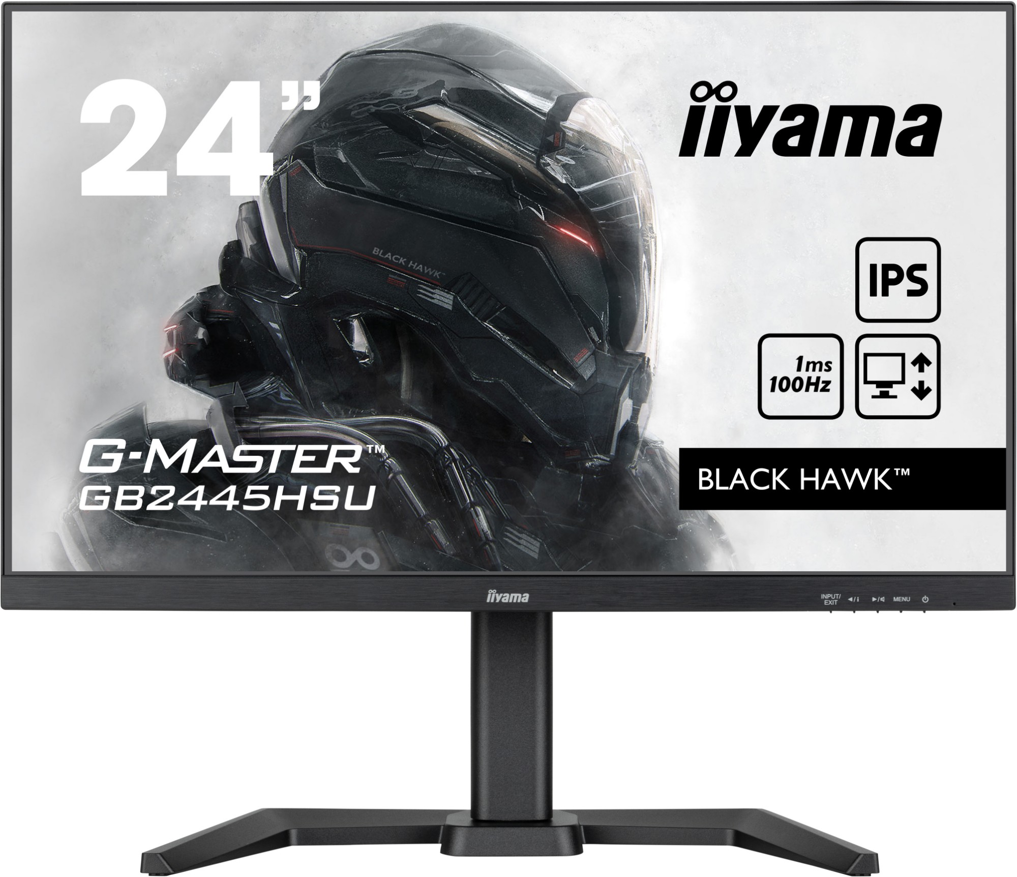 iiyama G-MASTER GB2445HSU-B1 computer monitor 61 cm (24") 1920 x