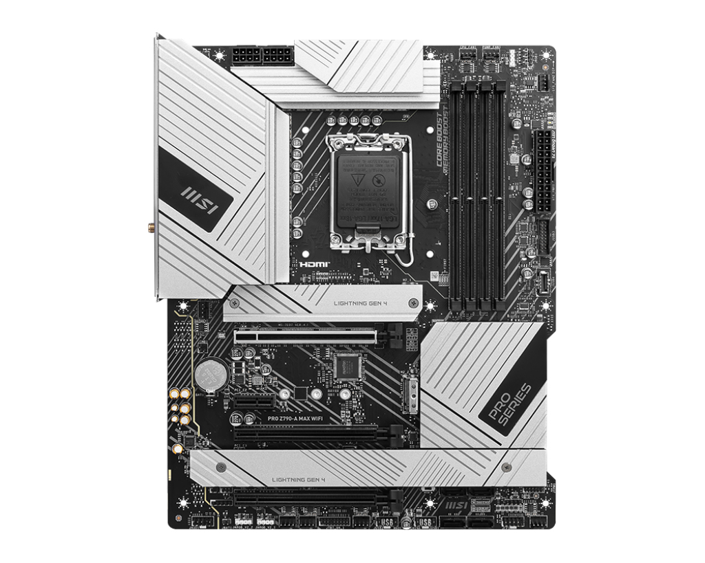 Image of MSI PRO Z790-A MAX WIFI motherboard Intel Z790 LGA 1700 ATX