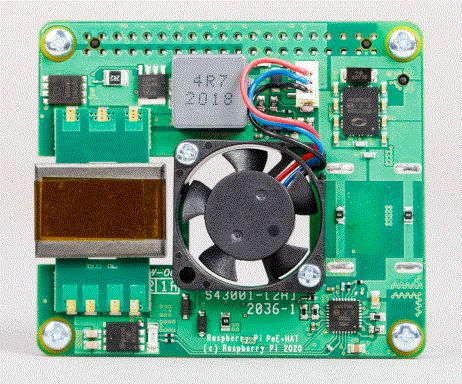 Raspberry Pi PoE+ Hat