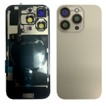 Apple EU Product - iPhone 16 Pro Back Cover with Small Parts (No Logo) - Desert Titanium