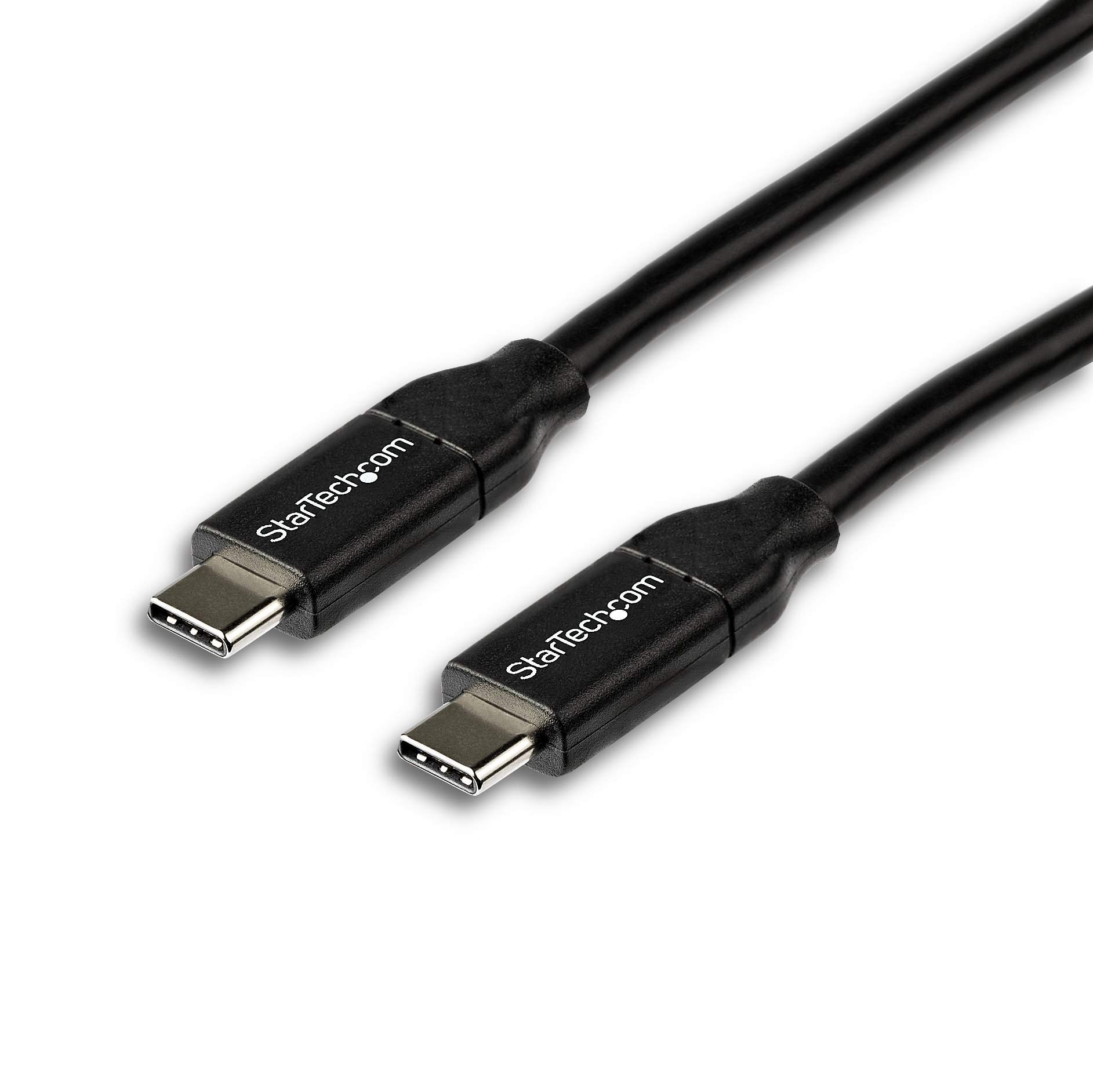 Image of StarTech.com USB-C to USB-C Cable w/ 5A PD - M/M - 2 m (6 ft.) -...