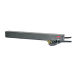 APC Rack PDU, Basic, 1U, 16A, 208V power distribution unit (PDU) Black