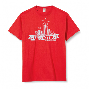 T-shirt Building/Tower Design - Red (Size XXL) thumbnail