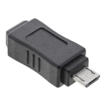 InLine Micro USB Adapter Micro-B male / Mini USB 5 Pin female